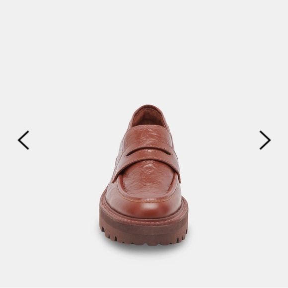 Brown Penny Loafer Chunky Sole - Picture 9 of 13